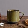 Taza de cerámica vintage, taza de café creativa, regalo de arcilla, taza distintiva, taza de agua antigua de moda para el hogar para parejas