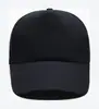 Gorra de publicidad de poliéster liso hebilla metálica gorra de cinco paneles sombrero unisex se puede imprimir texto gorra de trabajo color sólido versátil