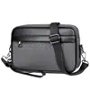 Bolso de Mano Transfronterizo para Hombre con Múltiples Bolsillos, Bolso de Mano de Negocios con Textura de Alta Calidad, Resistente al Desgaste, Ligero, Bolso Cruzado de un Solo Hombro para Hombre