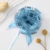 Exportación Transfronteriza Tamaño Mediano 30 Flor de Bola de Gasa Nieve Mate Regalo de Navidad Cinta para Empaque de Flores Apto para Arte Floral Metálico
