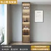 Aparador Porta de Vidro Integrado Parede Inteira Moderno Simples Gabinete de Entrada Gabinete de Chá Sala de Estar Sala de Jantar Gabinete de Vinho Gabinete de Armazenamento