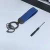 Chaveiro de Carro de Couro Color-Changing de Liga de Zinco Personalizado de Fábrica Embossado Transferência Térmica Personalizada Logo da Marca/Modelo do Carro