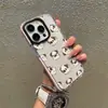 Estilo Europeo y Americano Cachorro Lindo Funda para Teléfono Iphone16 Mascota Cubierta Protectora Anti-Caída Apple17 15 Agujero Grande Funda Suave
