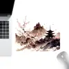 Fornecimento Especial Transfronteiriço de Mouse Pad Flor de Cerejeira Tinta, Tapete de Mesa para Jogos Estilo Japonês, Pad Espessado Antiderrapante para Teclado de Computador Atacado
