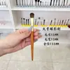 Set de brochas de maquillaje para mejillas, iluminador y ojos de ardilla con pelo de flor, Brochas de maquillaje de pelo animal Cangzhou, Brochas para difuminar sombras de ojos y maquillaje de detalle