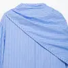 Estilo Europeu e Americano Amazon Aliexpress Tendência Popular da Moda Versátil Listrada Multiuso Camisa Cachecol Design para Mulheres