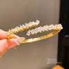 Pulseira com Fivela de Encaixe em Forma de Cobra Banhada a Ouro Real 18K Moda Retrô Pulseira Elegante Luxo Acessível Joias de Alta Qualidade para Mulheres