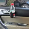 Porta-copos para carro Preto Plástico Fixo Suporte para Copo de Água de Alta Qualidade Montado no Carro Extensor Rack de Armazenamento Atacado