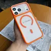Adecuado para Funda de Teléfono Móvil Iphone18, Fantasma de Dos Tonos, Succión Magnética para Apple 17, 16Promax Ventana Grande Funda Protectora Anticaídas