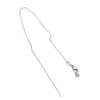 Pulseira Ajustável de Agulha em Aço Titânio Galvanizada a Vácuo Dourado 18K Pulseira que Não Desbota para Mulheres Joias Artesanais com Contas de Nicho Ins
