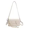 Bolso Pequeño Cuadrado de Cuero Encerado Retro para Mujer 2026 Primavera Nuevo Bolso de Hombro de Moda Tendencia Bolso Cruzado Pequeño Versátil Casual