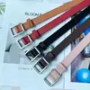 Cinturón Simple No Poroso para Mujer Todo Fósforo Corea del Sur Famoso en Internet Estilo Ins Estilo Coreano Moda Cinturón Negro para Jeans Decoración de Mujer