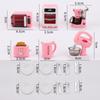 Brinquedos de brincar para crianças DIY montados manualmente mini simulação eletrodoméstico modelo casa de boneca acessórios personalização de fábrica