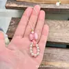 Colgante Corazón de Oso de Cera de Abeja de Segunda Generación Accesorios de Concha de Abeja Reina de Segunda Generación Llavero DIY Colgante para Bolso Colgante Moda