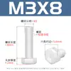 Parafusos Sextavados de Nylon Branco Parafusos de Plástico Pa66 Parafusos Sextavados Isolados de Plástico M3M4M5M6-M12