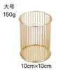 Portaplumas de Hierro Forjado Almacenamiento de Escritorio Portaplumas de Metal Soporte para Almacenamiento de Brochas de Maquillaje Peine para Cejas Soporte de Almacenamiento para Cosméticos