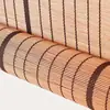 Persiana de Bambu Japonesa Instalação Sem Furos Cortina de Proteção Solar Sala de Chá Varanda Estudo Divisória Levantamento Cortina de Bambu Blackout