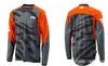 Traje de Corrida de Motocross de Verão Ktm Mais Vendido Traje de Downhill Camiseta de Manga Longa Masculina para Ciclismo de Mountain Bike