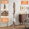 Perchero de madera maciza, perchero de pie para dormitorio, uso doméstico, perchero vertical simple de madera de haya, perchero interior para bolsos