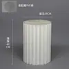 Suporte de Exibição de Coluna Romana Coluna Dobrável Ornamento de Coluna Redonda Adereços de Casamento Rack de Exibição para Mesa de Sobremesas de Papel