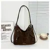 Bolso Multifuncional Retro de Gran Capacidad de un Solo Hombro para Debajo del Brazo para Viajes Diarios para Mujeres, Nuevo Bolso Tote Tendencia Estilo Coreano de Nicho Primavera 2026