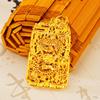 Estilo nacional Guan Gong marca Vietnã pingente de ouro de areia imitação de ouro Panlong pingente de cobre banhado a ouro 24k fabricantes atacado