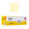 Bloc de Notas Deli 9082 Pegatina de Mensajes 76*76mm Papel de Notas Post-It Papel de Notas Post-It de 4 Colores 100 Hojas