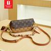 Bolso de mujer Bani Meizi, bolso popular de internet para jugar al mahjong, bolso de hombro de lujo ligero de alta gama, bolso bandolera con estampado floral antiguo.