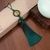 Borla de Lingote de Oro Borla para Atraer Riqueza, Colgante Anillo de Dinero Estilo Antiguo, Bolsa de Saquito, Accesorios Colgantes para Coche DIY Al por Mayor