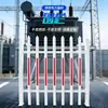 Valla de malla, caja de subestación de transformador de fibra de vidrio, barandilla protectora de planta de energía, aislamiento fijo, valla eléctrica duradera