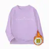 Sudadera Gruesa de Cuello Redondo con Forro Polar para Niños de Amazon Otoño e Invierno, Top Holgado Casual de Marca de Moda, Camiseta Básica Popular de Venta Transfronteriza
