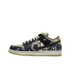 Zapatillas Dunk SB Originales de Putian, Panda Blanco y Negro Sombra Gris, Año del Conejo de Caña Baja Casual Unisex Zapatos Deportivos Simpson