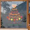 Decoración Navideña Pegatinas de Ventana sin Costuras Calcomanías para Ventanas de Vidrio Pegatinas de Decoración para Ventanas Pegatinas Navideñas Estáticas Nuevos Productos de Amazon