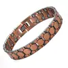 Pulsera hexagonal esférica de gran venta para hombre, versión ancha magnética cuatro en uno, brazalete desmontable para hombre, joyería para parejas, pulsera