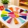 Hilo de Coser 3cm Borla de Algodón Mini Borla Colgante Accesorios para Ropa Pendientes Pendientes Borla Pequeña de Hilo de Algodón Borla Pequeña
