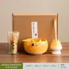 Conjunto de Caixa de Presente Fofa de Matcha Conjunto de Chá de Cerâmica Ferramentas Batedor de Chá Fabricante Atacadista Transfronteiriço Fornecimento TK Shopee Dropshipping