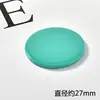 Hoja Acrílica Colorida Redonda Coreana Fruta Material para Accesorios de Pasador de Pelo Joyería Pendientes Pendientes Hechos a Mano DIY