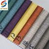 Tela de poliéster de punto de fábrica engrosada imitación lino tela de lino sofá almohada cama plegable bolsa blanda tela de ingeniería