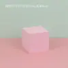 Accesorios de fotografía de cubo fotografía comida madera se puede fijar arco geométrico lavable adornos serie roja y blanca