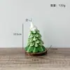 Velas Perfumadas de Árbol de Navidad, Decoración de Atmósfera Festiva, Regalos Navideños, Velas de Forma de Árbol de Navidad Variadas Vela