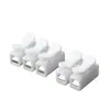 Longran fábrica direta plástico LED terminal rápido retardante de chamas duplo prensa conector terminal