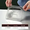 Cuencos de acero inoxidable para servir, recipientes rectangulares con tapa, recipientes comerciales para alimentos, carritos de comida rápida, cuencos para servir en buffet, platos cuadrados, cajas