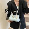 Bolso Balde Simple Portátil Bolso Grande para Mujer Primavera 2025 Nueva Moda Bolso Tote Pequeño de Moda Popular Bolso Bandolera de Hombro
