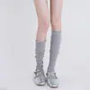 Calcetines de Estilo Veraniego con Borde Fruncido Estilo Princesa Holgados Calcetines de Ballet Dulces con Lazo hasta la Pantorrilla Calcetines de Estilo Miu hasta la Mitad de la Pantorrilla para Niñas