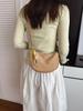 Bolso de Hombro Cruzado Versátil de Nailon Casual para Mujer 2025 Nuevo Diseño de Nicho Bolso Dumpling de un Solo Hombro