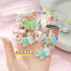 Pinzas para el Cabello de Cachorro Lindas de Dibujos Animados, Pinzas para Flequillo Lateral, Gomas para el Cabello Dulces para Niñas, Pinzas para el Frente, Pinzas de Pato al por Mayor
