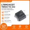 Nuevo L78M24Cdt 78m24 To-252 Smd 0.5A Estabilizador de Voltaje Positivo Fijo de Tres Terminales 24V