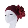Estilo Africano Cor Sólida Flor Grande Bolsa Feminina Chapéu de Cabeça Adereço de Cabeça Étnico Fonte Transfronteiriça