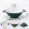 Tazones Especializados para Hot Pot Picante, Tazones Grandes, Tazones de Doble Asa, Tazones para Arroz y Fideos, Tazones para Fideos Caracol, Tazones Maocai para Uso Comercial, Vajilla de Melamina, Tazones para Fonderías