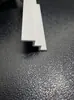 Filtro Inferior Pvc Canaleta Deslizante Tanque de Peces Cubierta Deslizante de Vidrio Riel Deslizante Perfil de Doble Canaleta Deslizante con Borde Superior de Doble Capa